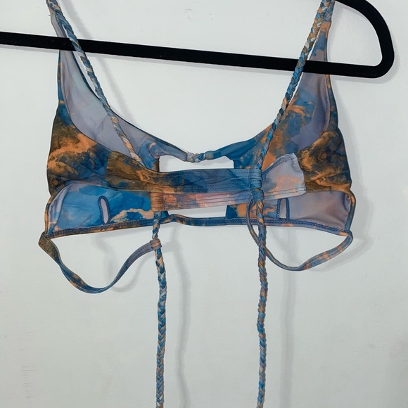 Multi color swim suit top - Picture 2 of 3